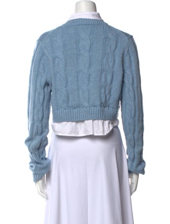 Staud Wool V-Neck Sweater