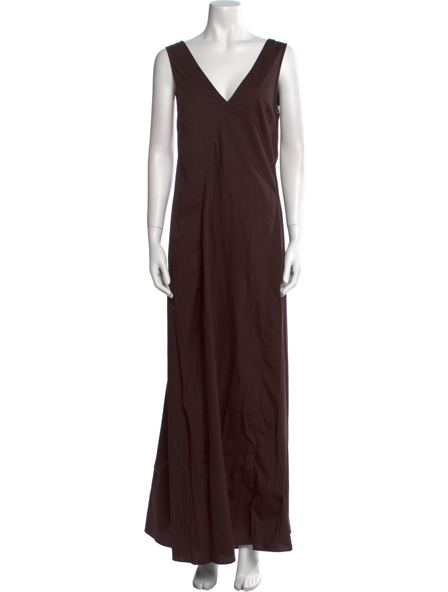 Staud V-Neck Long Dress w/ Tags