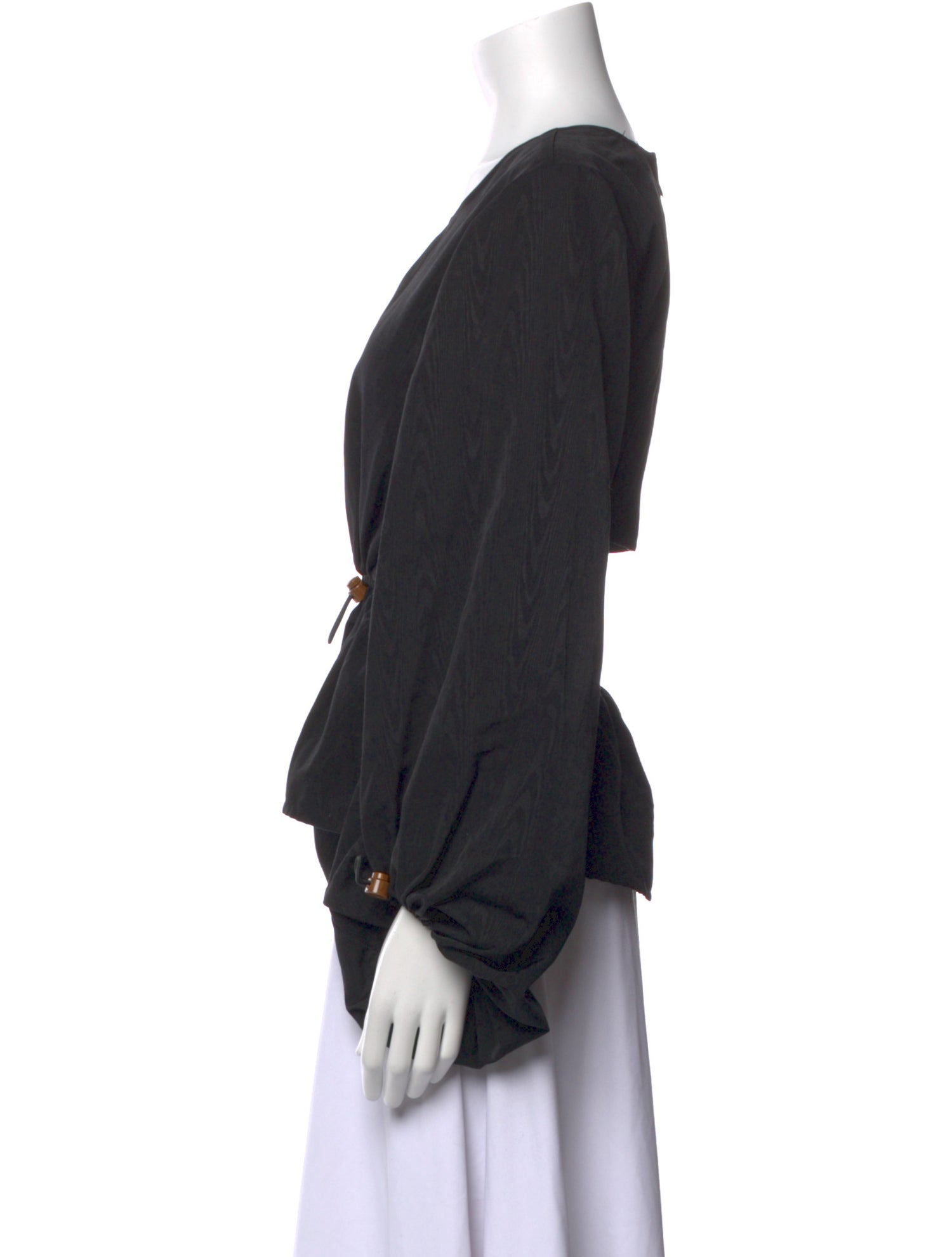 Staud Scoop Neck Long Sleeve Top w/ Tags