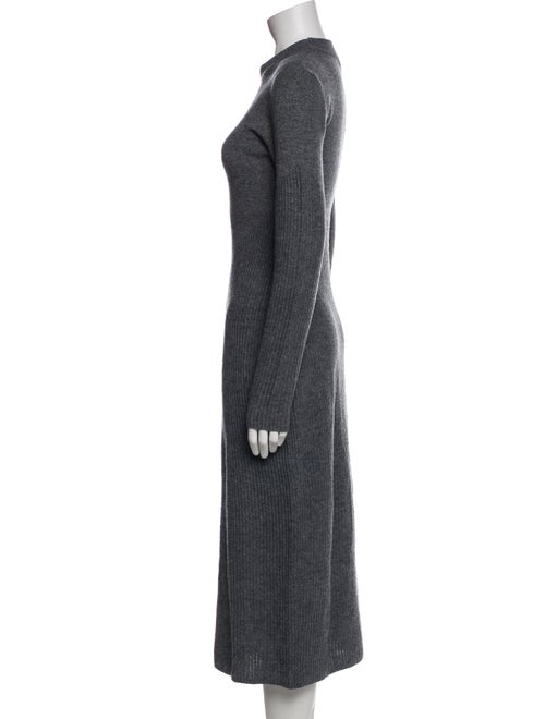 Staud Mock Neck Midi Length Dress