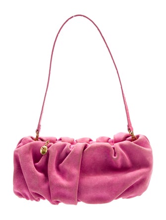 Staud Suede Top Handle Bag