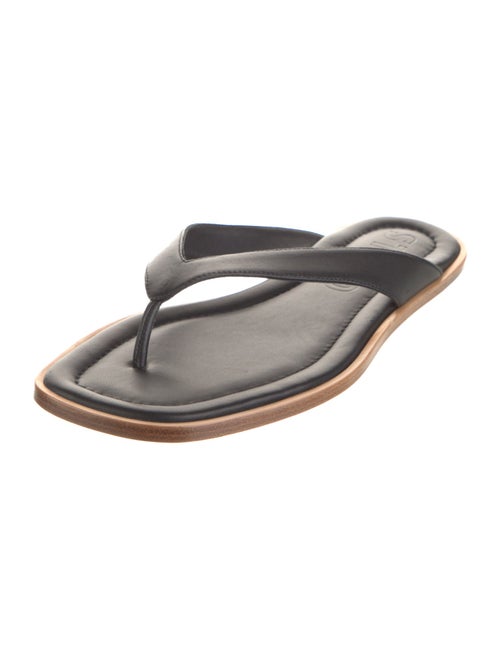 Staud Leather Flip Flops