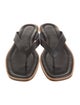 Staud Leather Flip Flops
