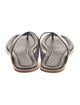 Staud Leather Flip Flops