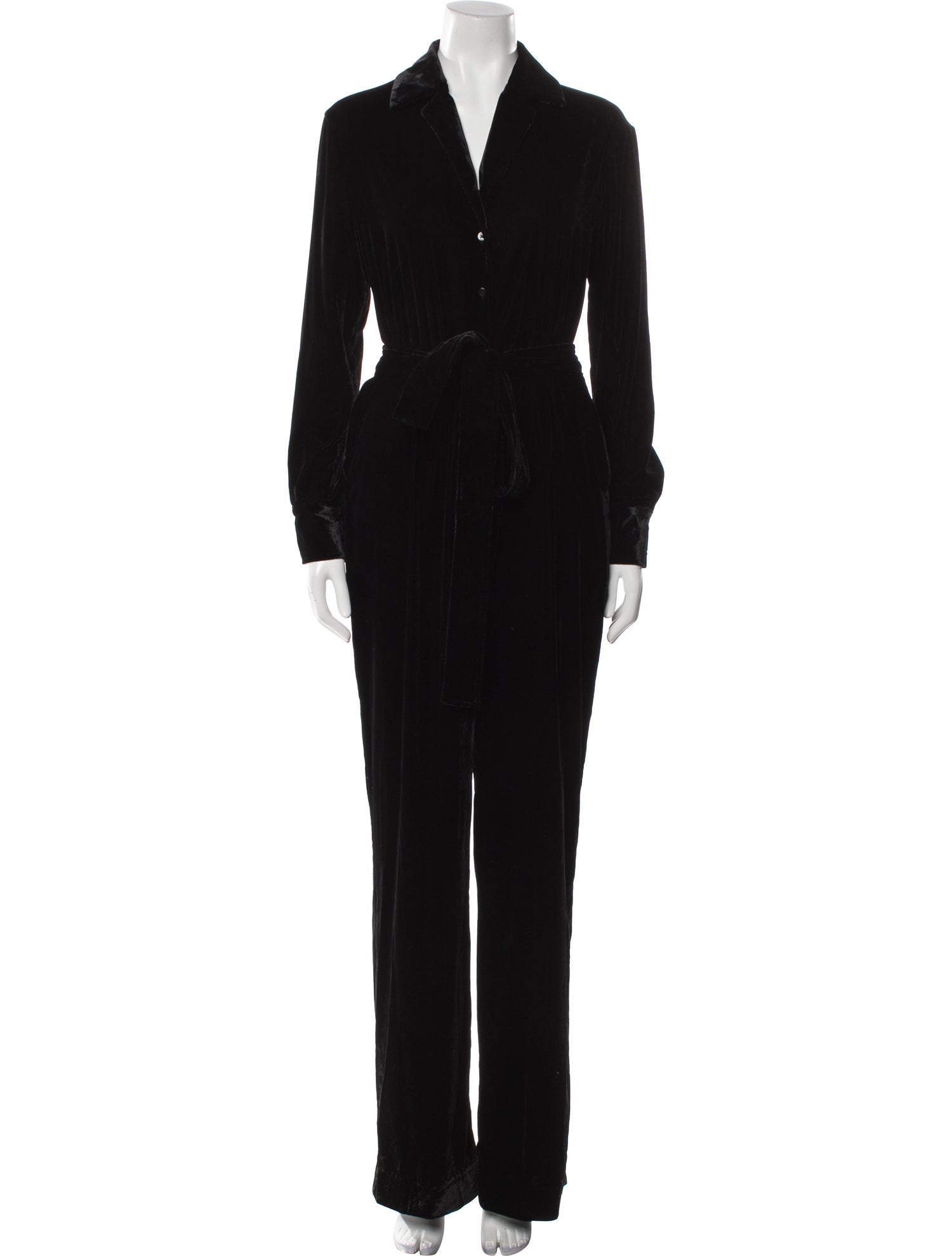 Staud V-Neck Jumpsuit