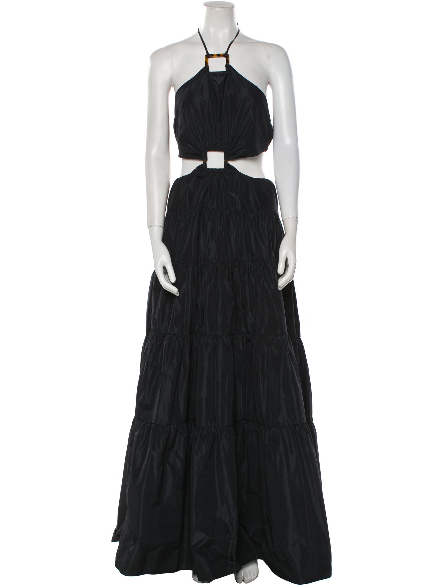 Staud Halterneck Long Dress