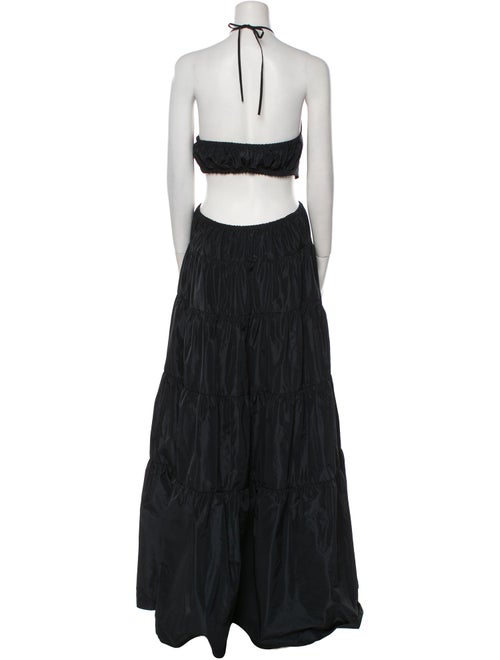 Staud Halterneck Long Dress