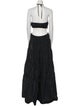 Staud Halterneck Long Dress