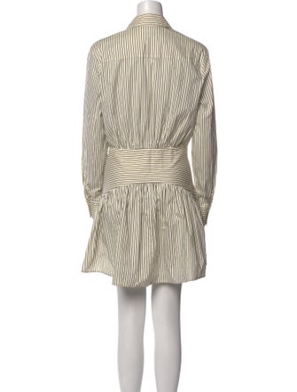 Staud Striped Mini Dress