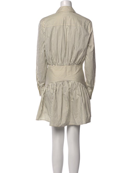 Staud Striped Mini Dress