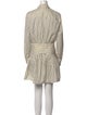 Staud Striped Mini Dress