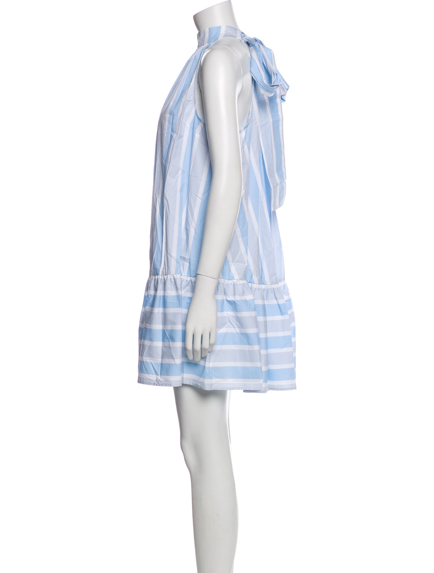 Staud Striped Mini Dress