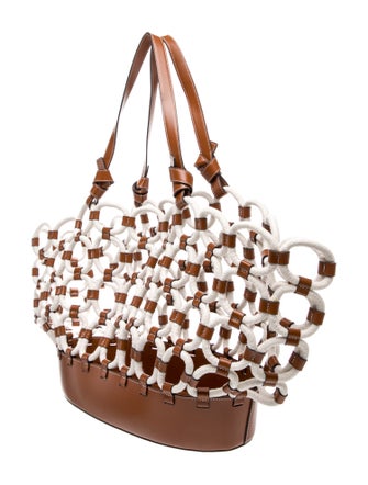 Staud Leather Top Handle Bag