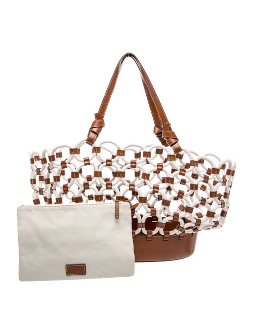 Staud Leather Top Handle Bag