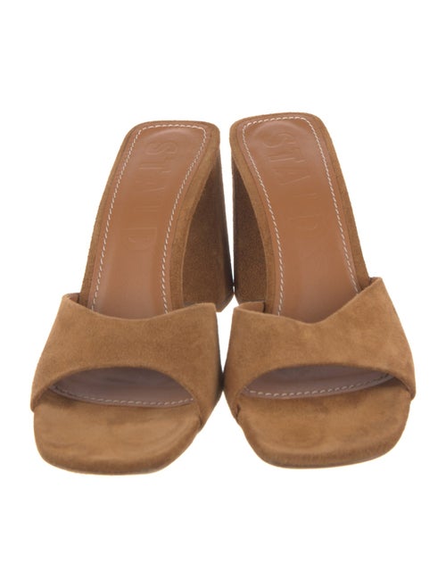Staud Suede Slides