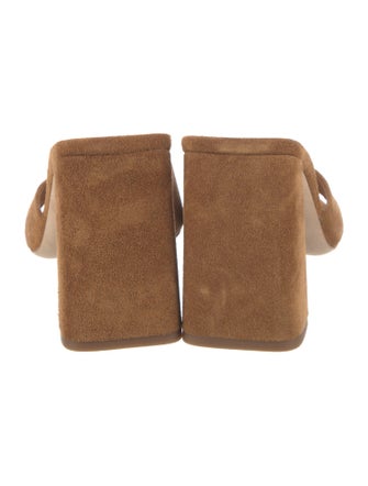 Staud Suede Slides