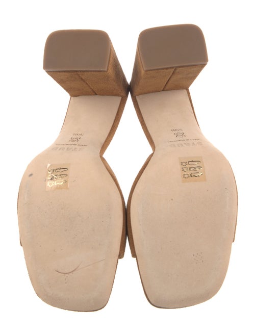 Staud Suede Slides