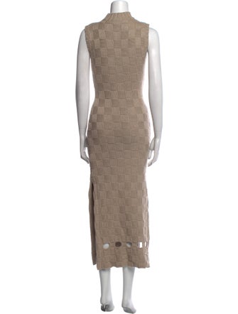 Staud Turtleneck Midi Length Dress