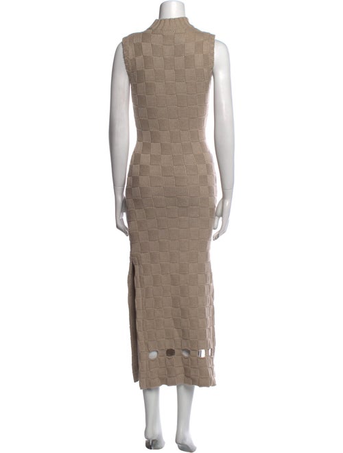 Staud Turtleneck Midi Length Dress