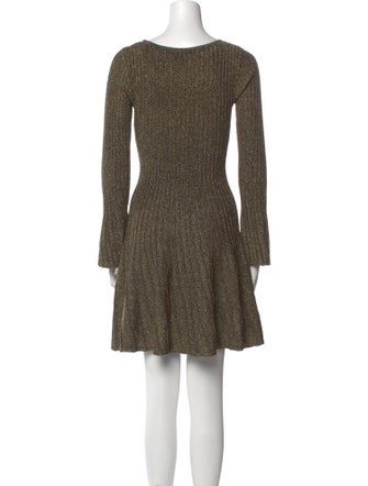 Staud Scoop Neck Mini Dress