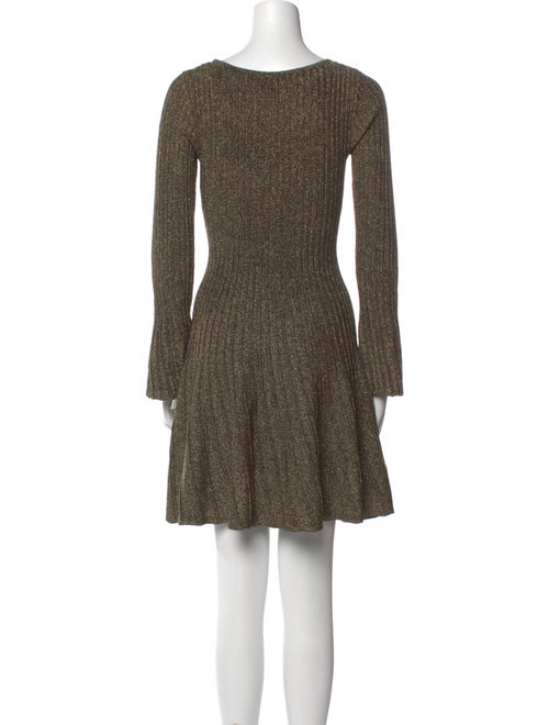 Staud Scoop Neck Mini Dress