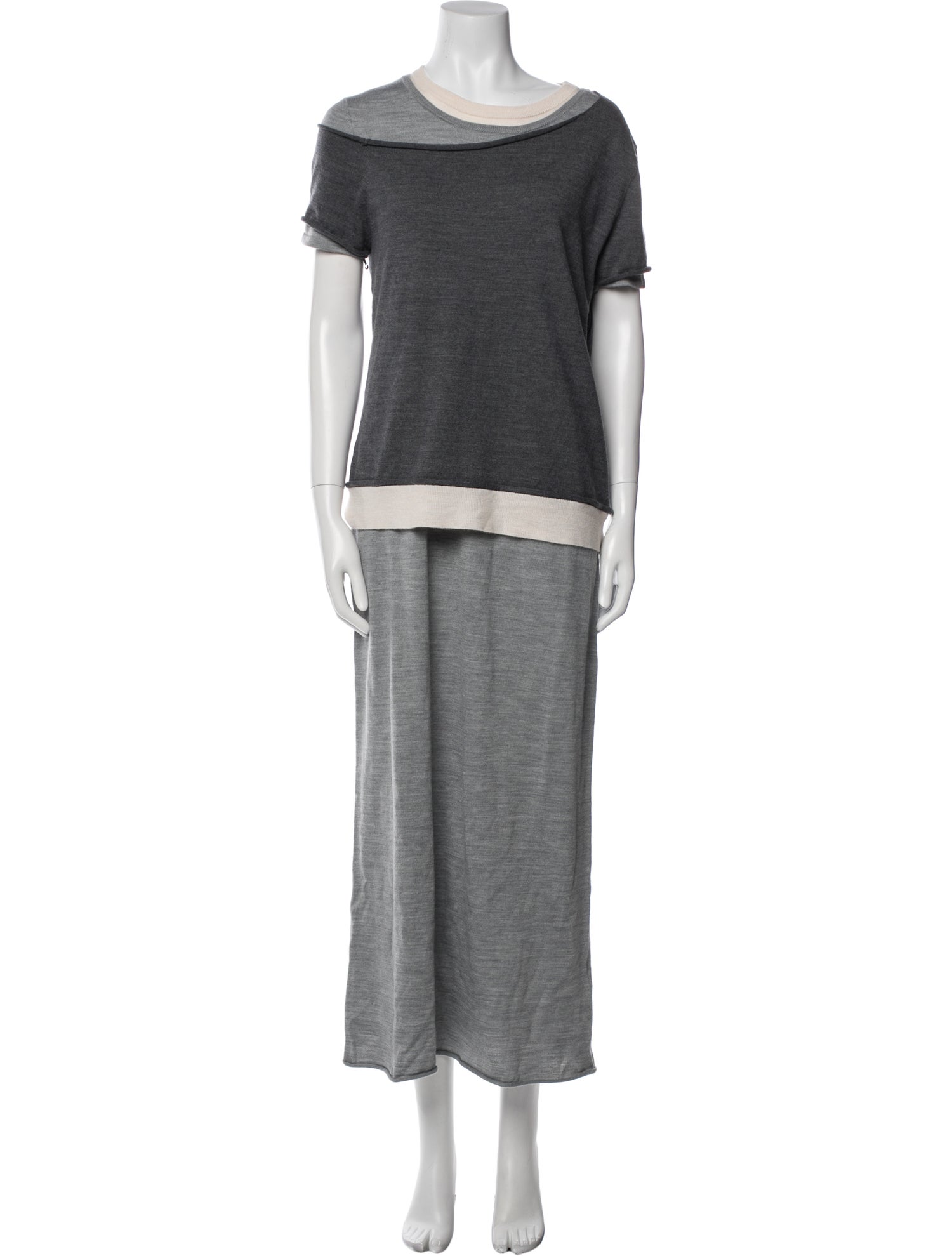 Staud Wool Long Dress