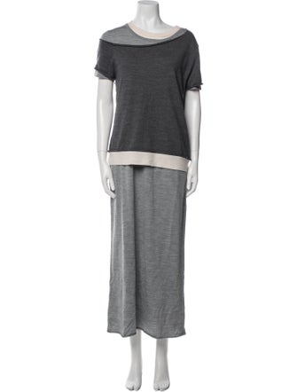Staud Wool Long Dress