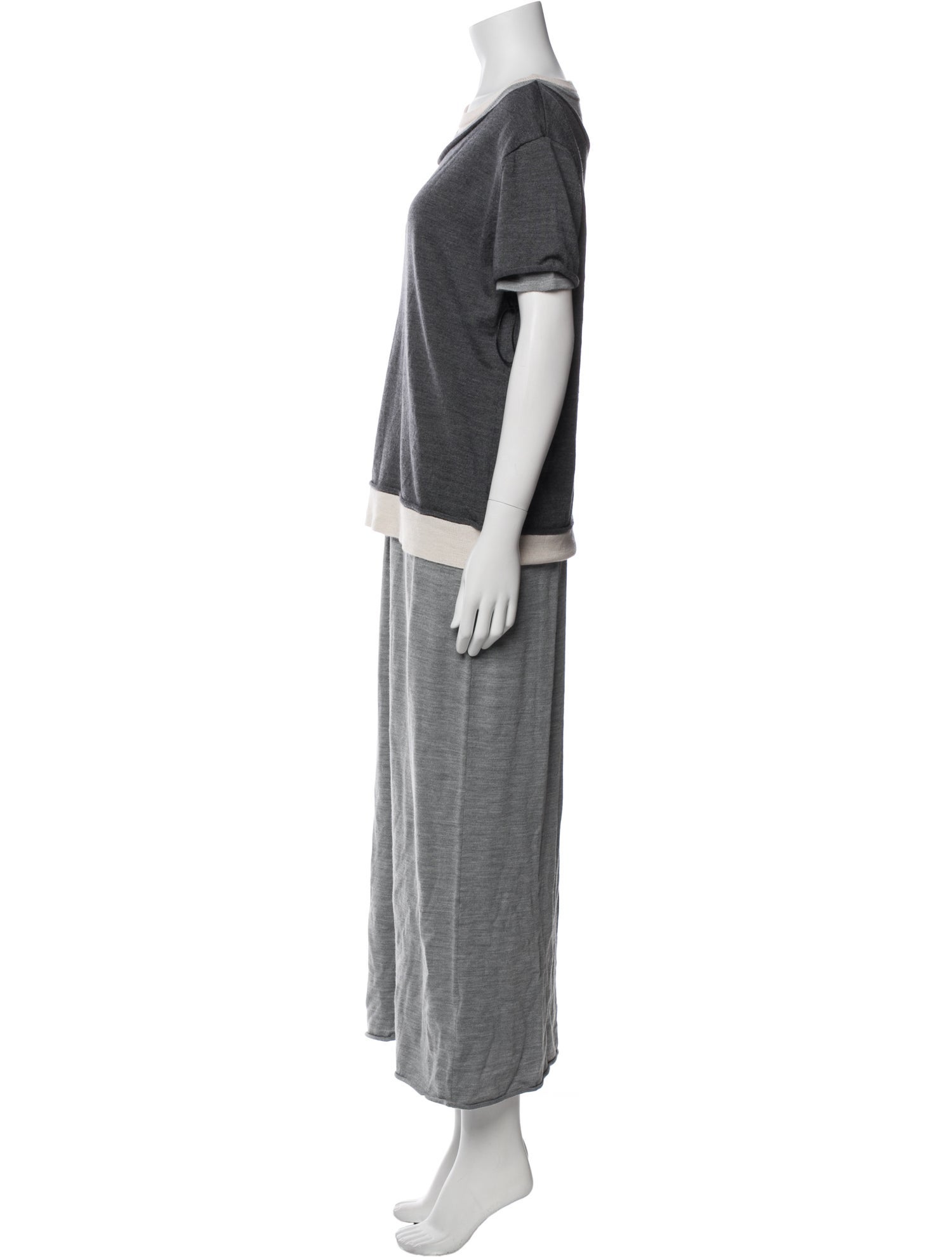 Staud Wool Long Dress