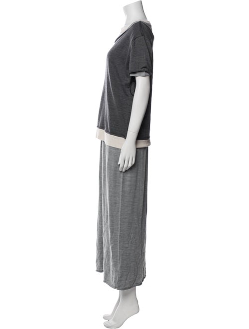 Staud Wool Long Dress