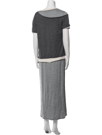 Staud Wool Long Dress