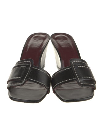Staud Leather Slides