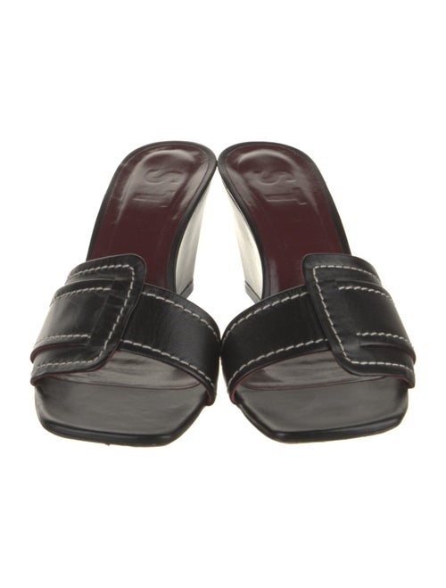 Staud Leather Slides