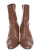 Staud Leather Printed Boots