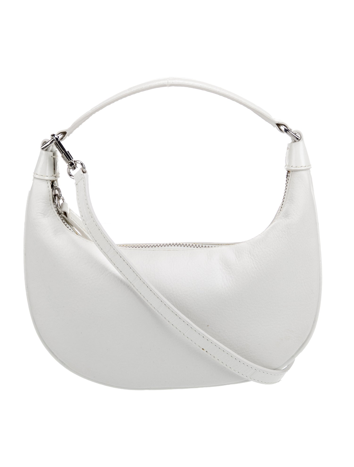 Staud Leather Top Handle Bag