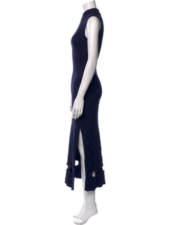 Staud Printed Long Dress