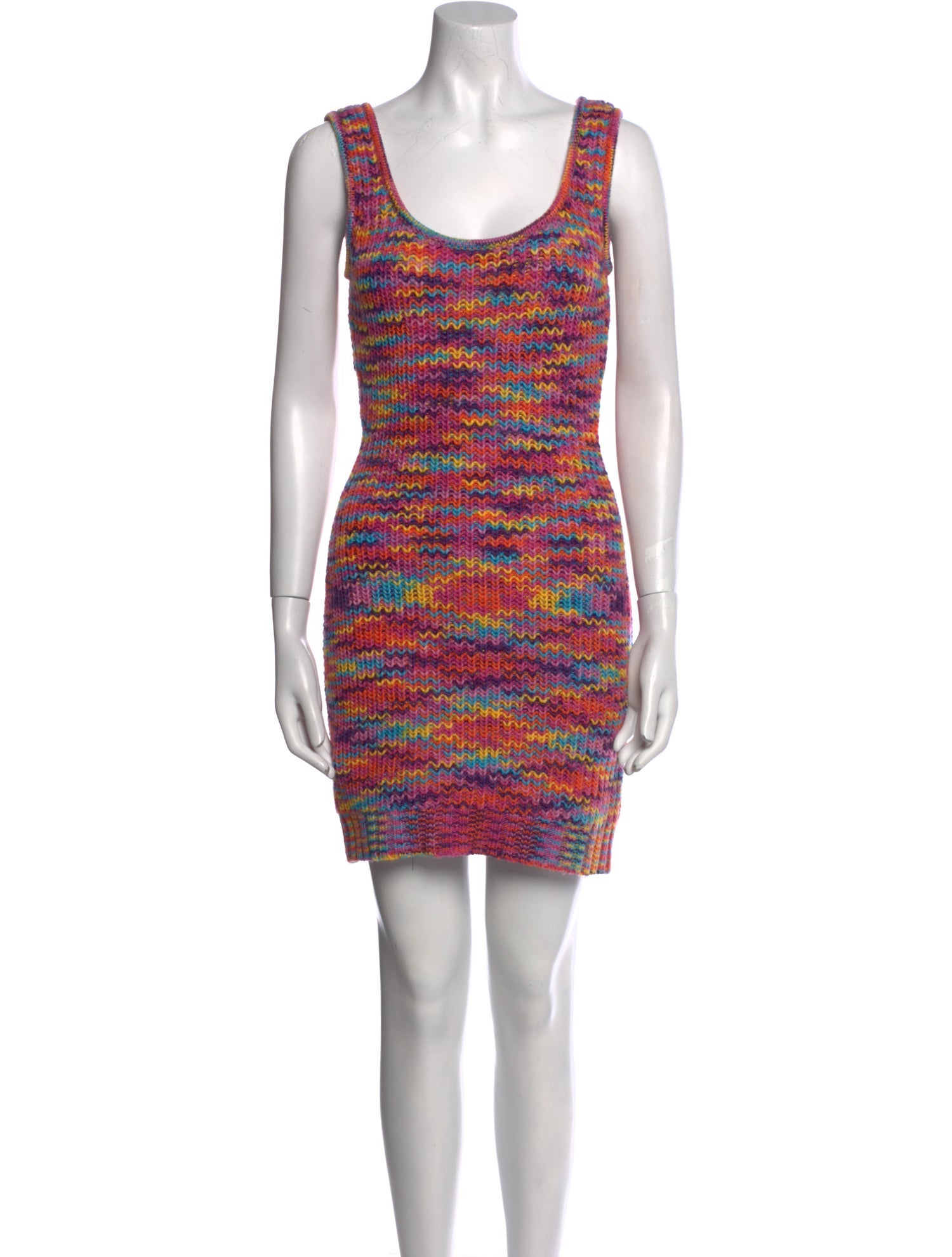 Staud Printed Mini Dress