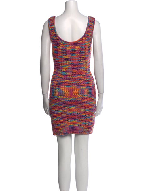 Staud Printed Mini Dress