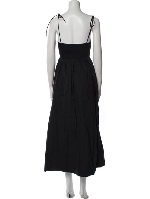 Staud Square Neckline Long Dress