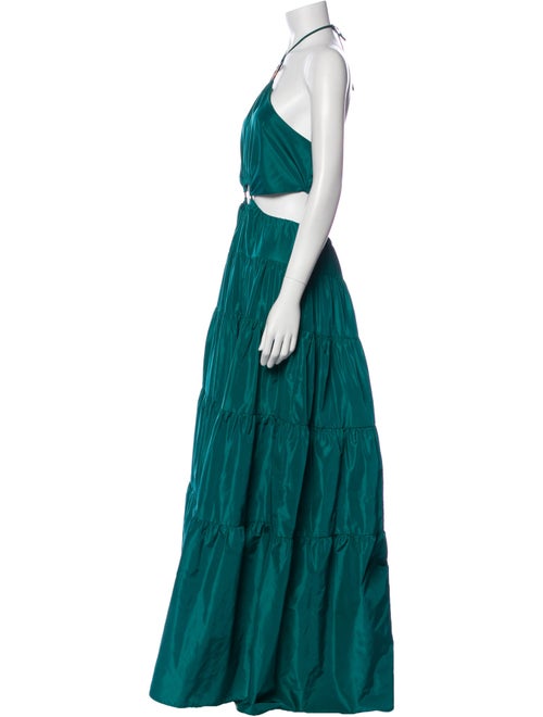 Staud Halterneck Long Dress