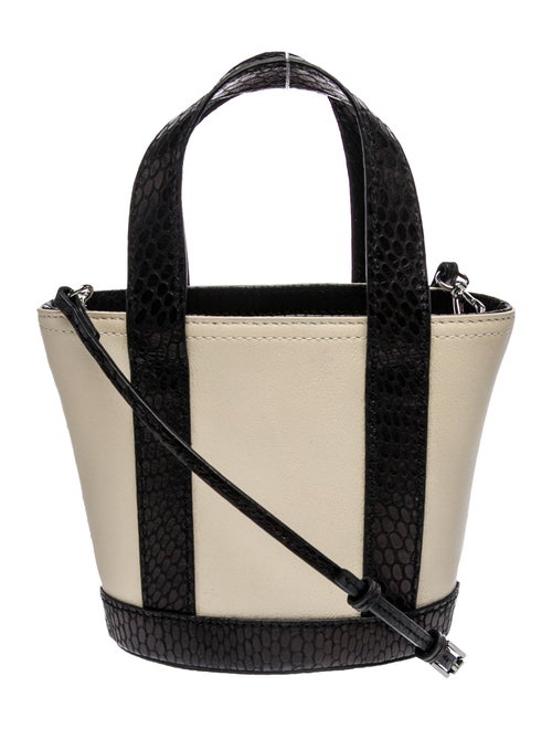 Staud Leather Top Handle Bag