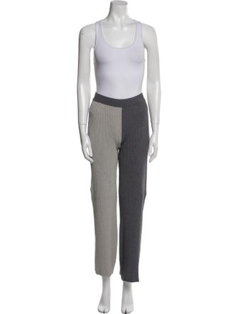 Staud Colorblock Pattern Pant Set