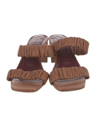 Staud Leather Slides