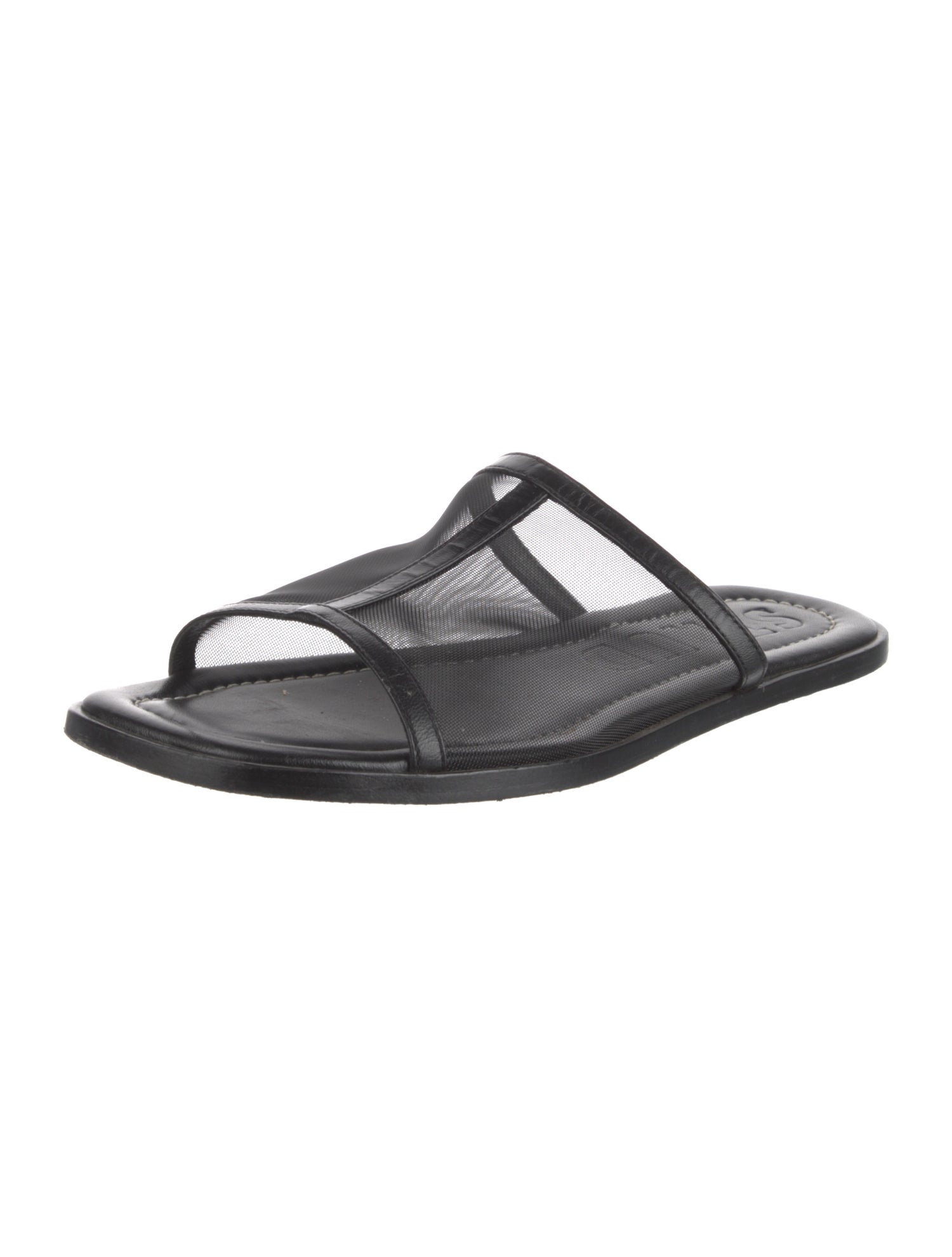 Staud Leather Slides