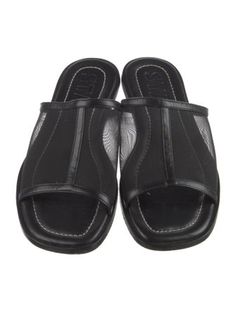 Staud Leather Slides