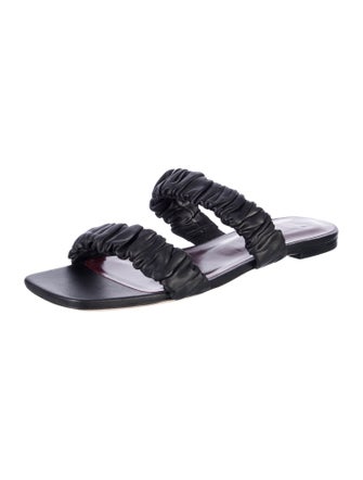 Staud Leather Slides