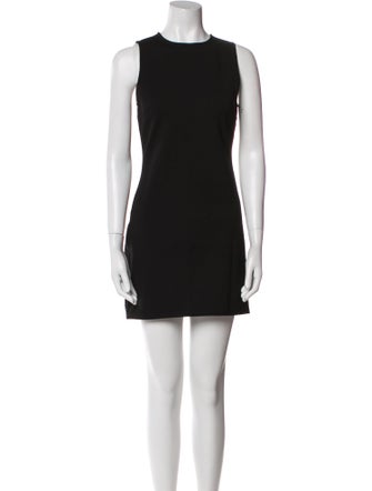 Staud Crew Neck Mini Dress