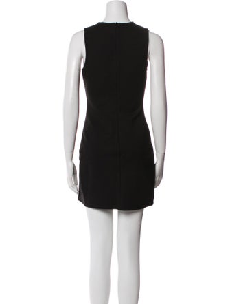 Staud Crew Neck Mini Dress