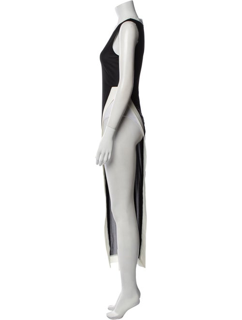 Staud Crew Neck Long Dress