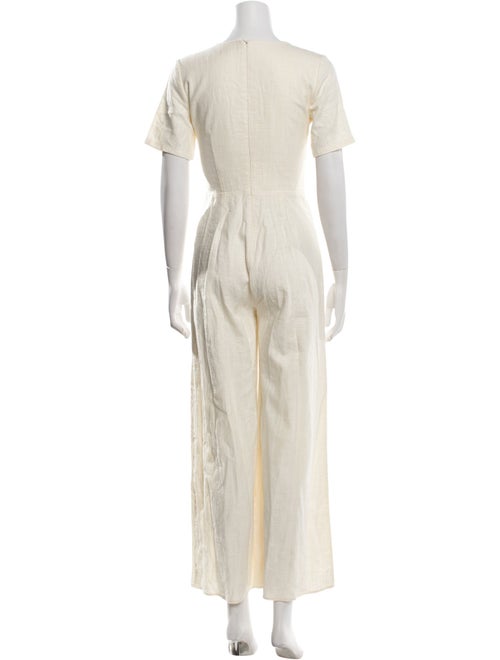 Staud V-Neck Jumpsuit