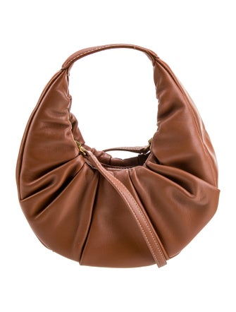 Staud Leather Top Handle Bag